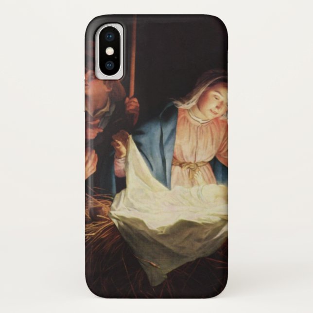 Nativity Scene Case-Mate iPhone Case (Back)