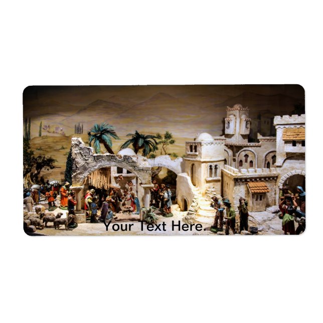 Nativity Scene Decoration for Christmas (Front)