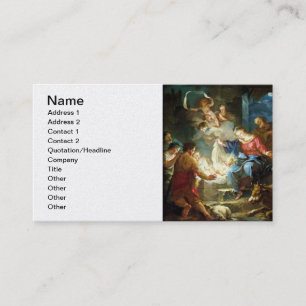 Nativity Scene for Christmas - Pierre Business Card