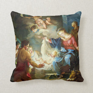 Nativity Scene for Christmas - Pierre Cushion