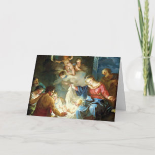 Nativity Scene for Christmas - Pierre Holiday Card