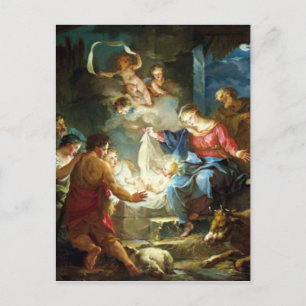 Nativity Scene for Christmas - Pierre Holiday Postcard