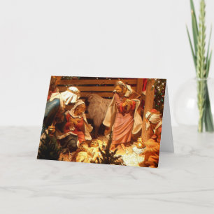 Nativity Scene Gifts for Christmas Holiday Card