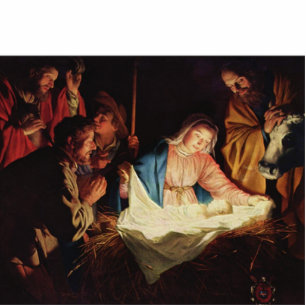 Nativity Scene Gifts for Christmas Standing Photo Sculpture