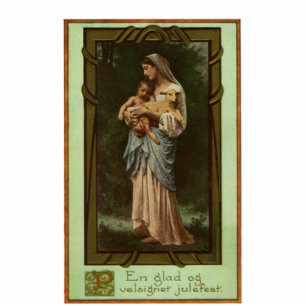 Nativity Scene Gifts for Christmas Standing Photo Sculpture