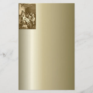 Nativity Scene Gifts for Christmas Stationery