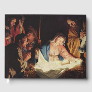 Nativity Scene Guest Book