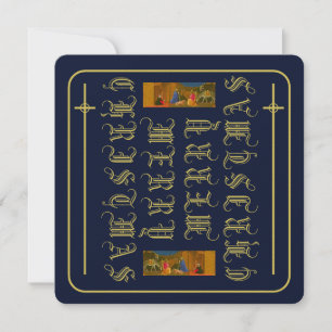NATIVITY SCENE HIGH DEF Flat Card