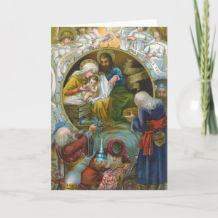 "Nativity Scene" Holiday Card