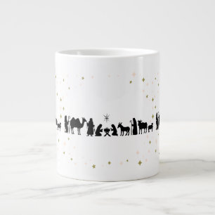 Nativity Scene Large Coffee Mug