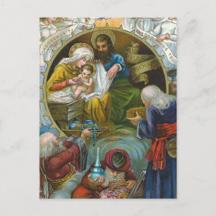 "Nativity Scene" Postcard