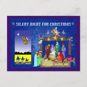 NATIVITY SCENE POSTCARD