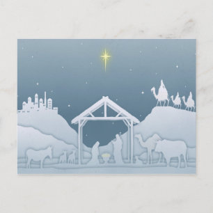 Nativity Scene Postcard