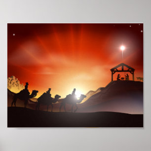 Nativity Scene Poster