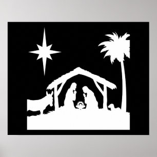 Nativity Scene Poster