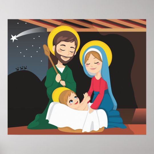 Nativity Scene Poster Uk