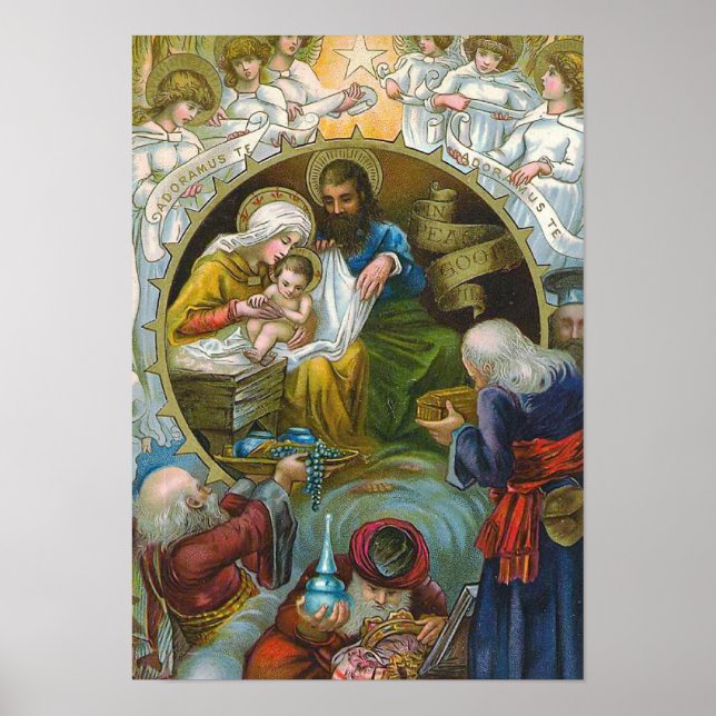 "Nativity Scene" Poster (Front)