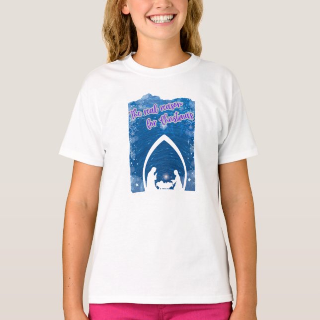 Nativity scene  T-Shirt (Front)