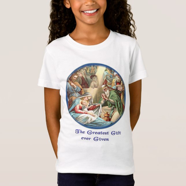Nativity  Scene  T-Shirt (Front)
