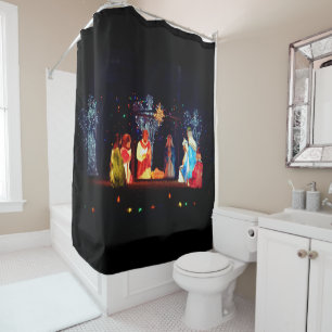 Nativity Shower Curtain