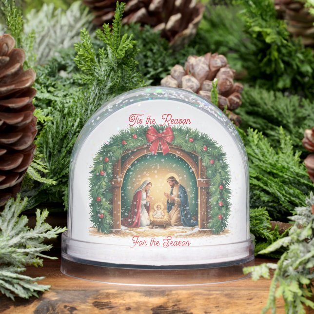 Nativity Snow Globe (Winter)