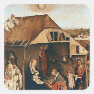 Nativity Square Sticker