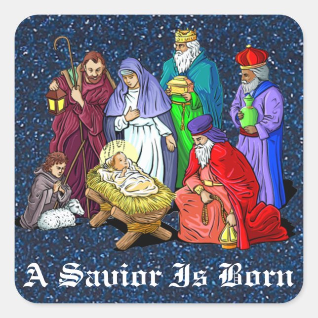 nativity sticker (Front)