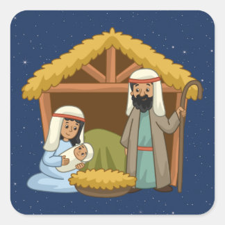 Nativity Stickers