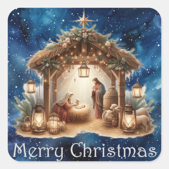 Nativity Stickers (Front)