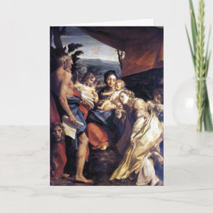 Nativity - The Day - Correggio - Renaissance Holiday Card