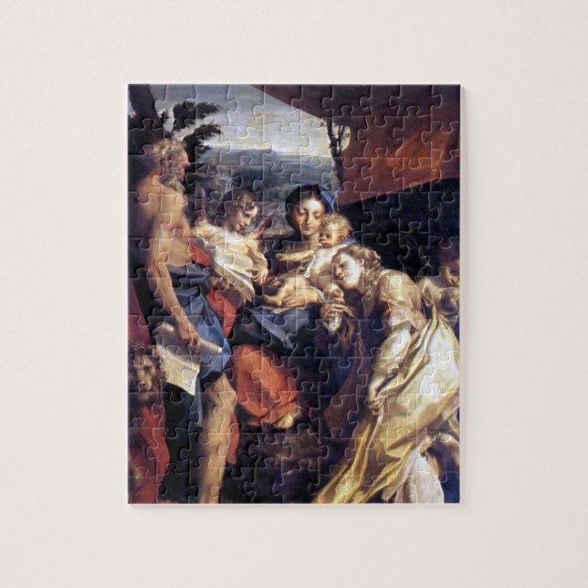 Nativity - The Day - Correggio - Renaissance Jigsaw Puzzle (Vertical)