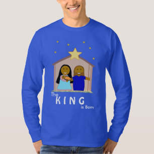 Nativity (the King is born) Men's Long Sleeve Top