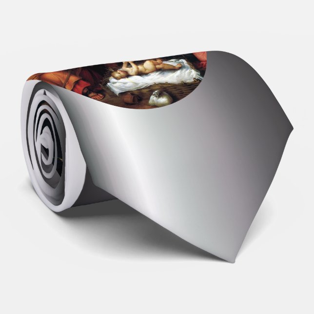 Nativity Tie (Rolled)