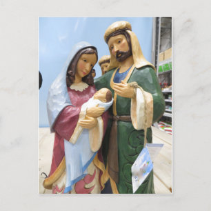 Nativity Trio Postcard