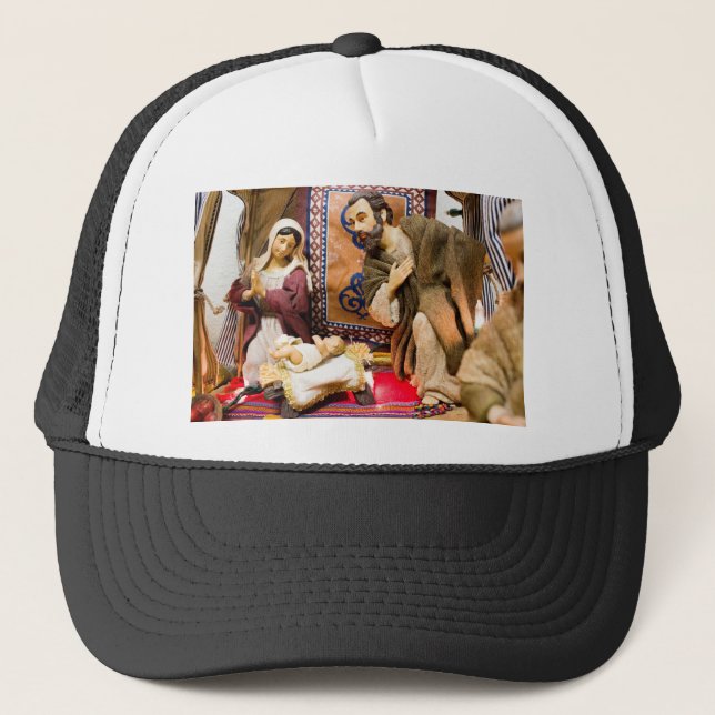 Nativity Trucker Hat (Front)