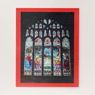 Nativity window jigsaw puzzle