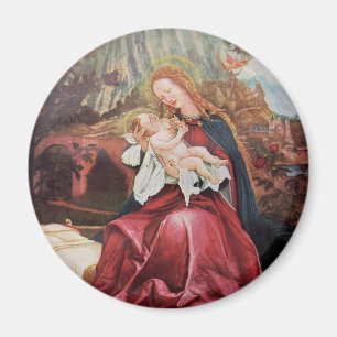 NATIVITY WITH ANGELS - MAGIC OF CHRISTMAS MAGNET