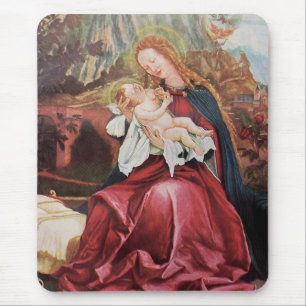 NATIVITY WITH ANGELS - MAGIC OF CHRISTMAS MOUSE MAT