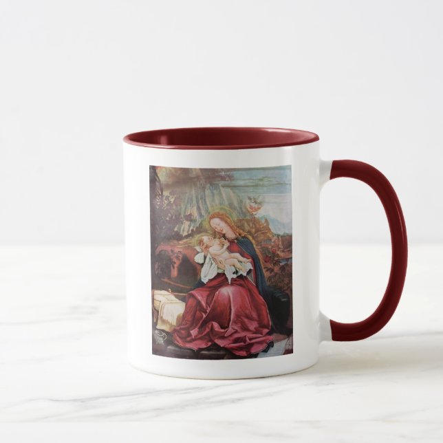 NATIVITY WITH ANGELS - MAGIC OF CHRISTMAS MUG (Right)