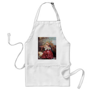 NATIVITY WITH ANGELS - MAGIC OF CHRISTMAS STANDARD APRON