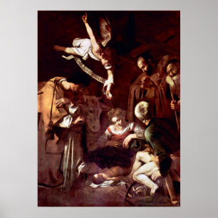 Nativity with St. Francis and St. Lawrence Poster