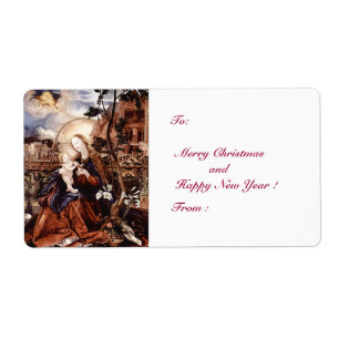 NATIVITY WITH WHITE LILLES - MAGIC OF CHRISTMAS