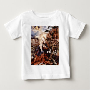 NATIVITY WITH WHITE LILLES - MAGIC OF CHRISTMAS BABY T-Shirt