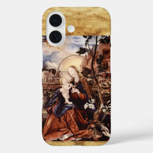 NATIVITY WITH WHITE LILLES - MAGIC OF CHRISTMAS iPhone 16 CASE