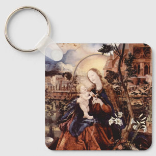 NATIVITY WITH WHITE LILLES - MAGIC OF CHRISTMAS KEY RING