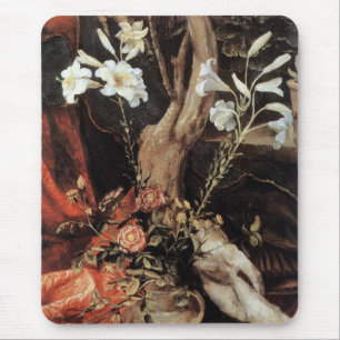 NATIVITY WITH WHITE LILLES - MAGIC OF CHRISTMAS MOUSE MAT