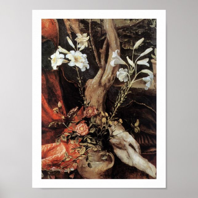 NATIVITY WITH WHITE LILLES - MAGIC OF CHRISTMAS POSTER (Front)