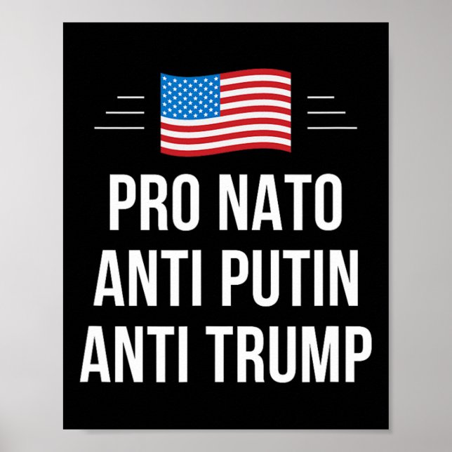 Nato - Anti Putin - Anti Trump -  Poster (Front)
