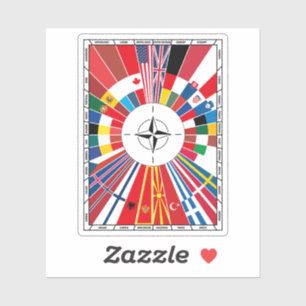 NATO Flag Atlantic Treaty