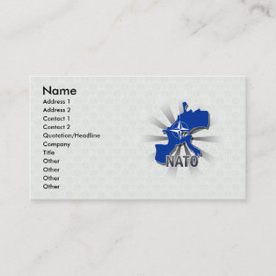 Nato Flag Map 2.0 Business Card
